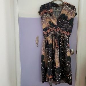 Retrolicious Medium Dress Fall Colors